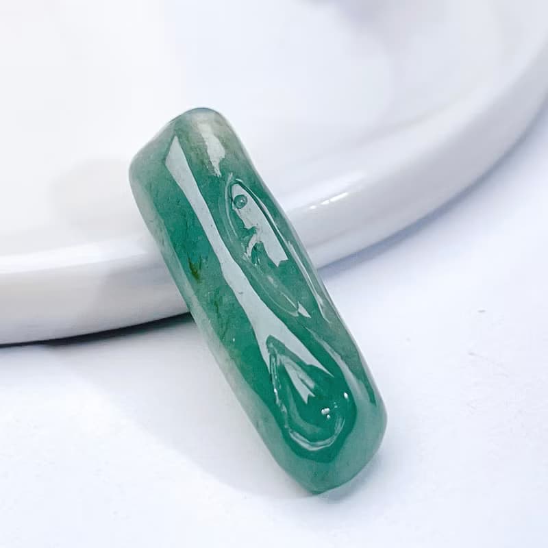 冰綠種翡翠吊飾 | 天然緬甸玉翡翠A貨