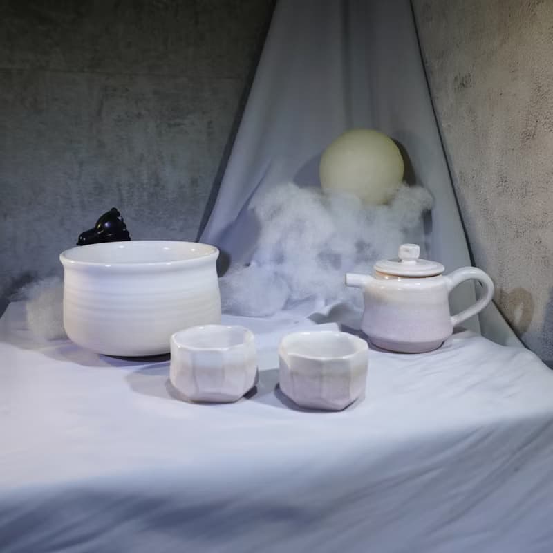 雪櫻茶具組
