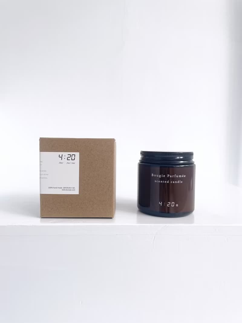 4:20 vibin lab 環保天然大豆精油香氛蠟燭 小棕瓶 120ml