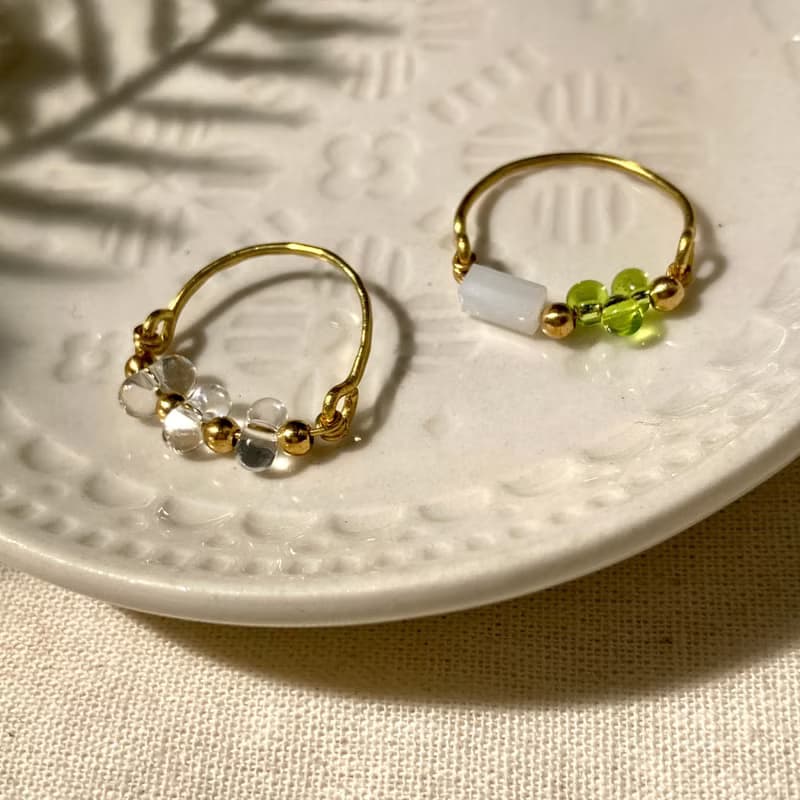 老林雜貨 | 荔枝黃銅戒指