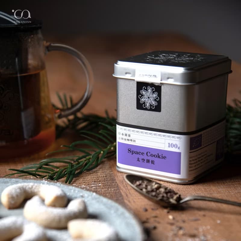 【Tea Tin 馬口鐵 系列】草本薑茶 太空餅乾 20-100g