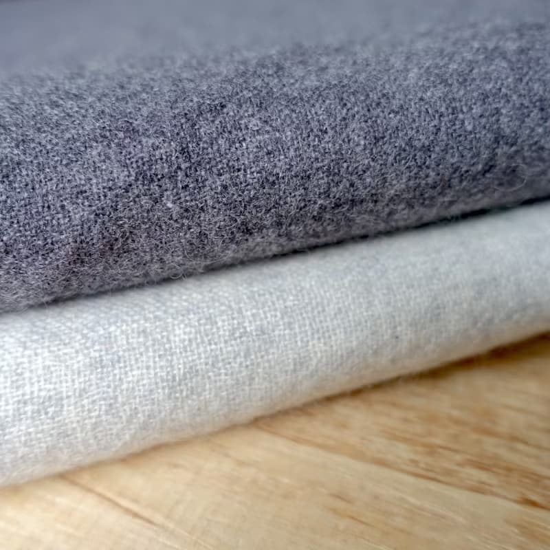 【自然而然-深灰】100% Cashmere・高密平織・原色羊絨披肩
