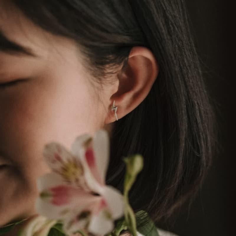 Clara_天氣珍珠耳環