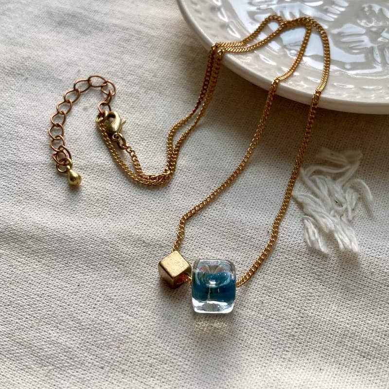 老林雜貨 | 藍莓蒟蒻項鍊