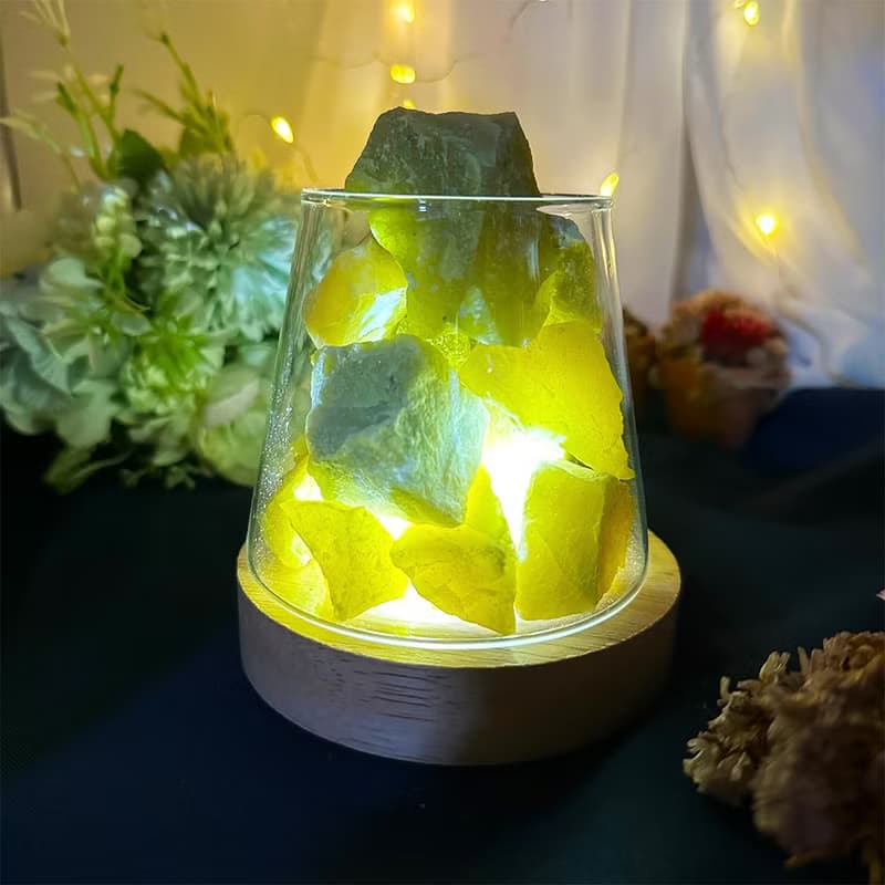 【MU工坊】檸檬玉擴香石/水晶擴香燈/碎石/室內香薰/淨化小夜