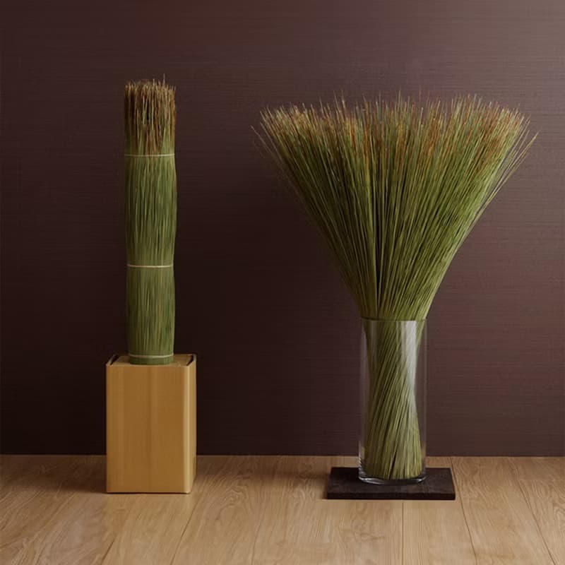【純淨天然】原生藺草束GrassObject 淨化空氣 消除臭味 室內花藝
