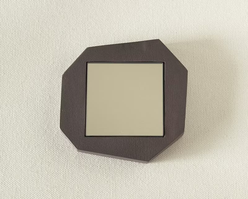 Geometric Hand Mirror Mini (sharp eyes - purple)