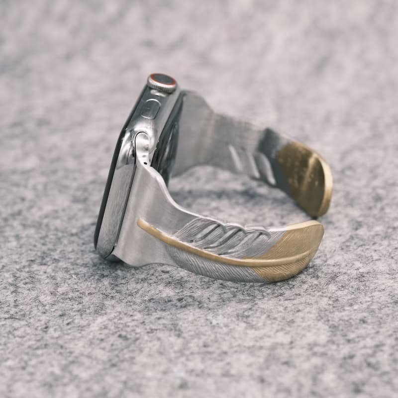 【時尚飾物】SOULITE 蘋果手錶手鐲 Feather Gold Tip