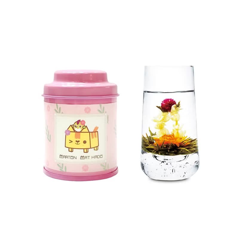 【無藏X開箱貓】工藝花茶_開花茶1入精緻罐裝(共6款可選)