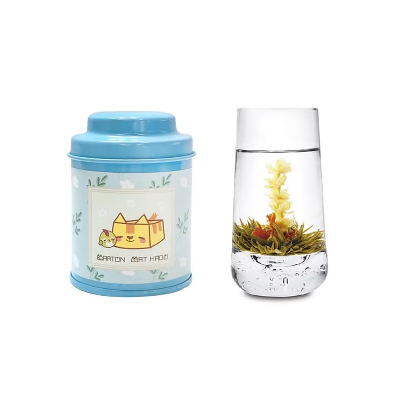 【無藏X開箱貓】工藝花茶_開花茶1入精緻罐裝(共6款可選)