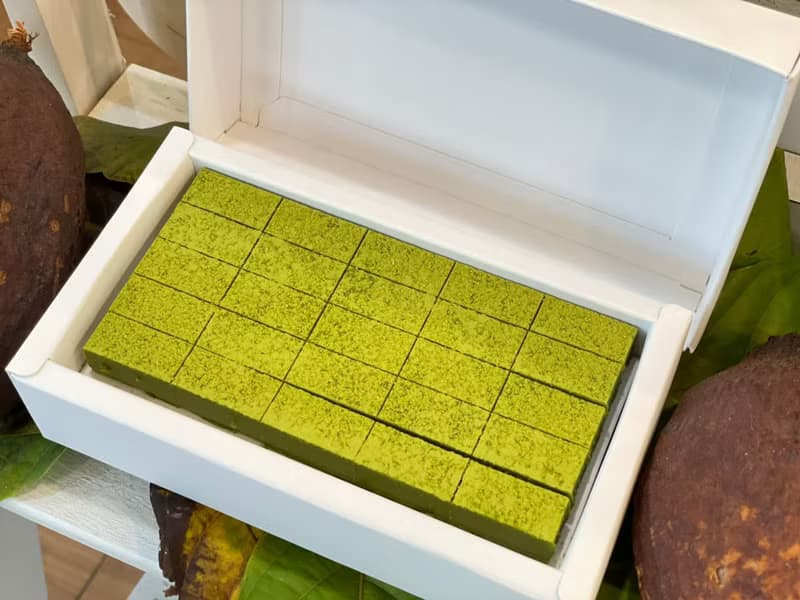 抹茶生巧克力