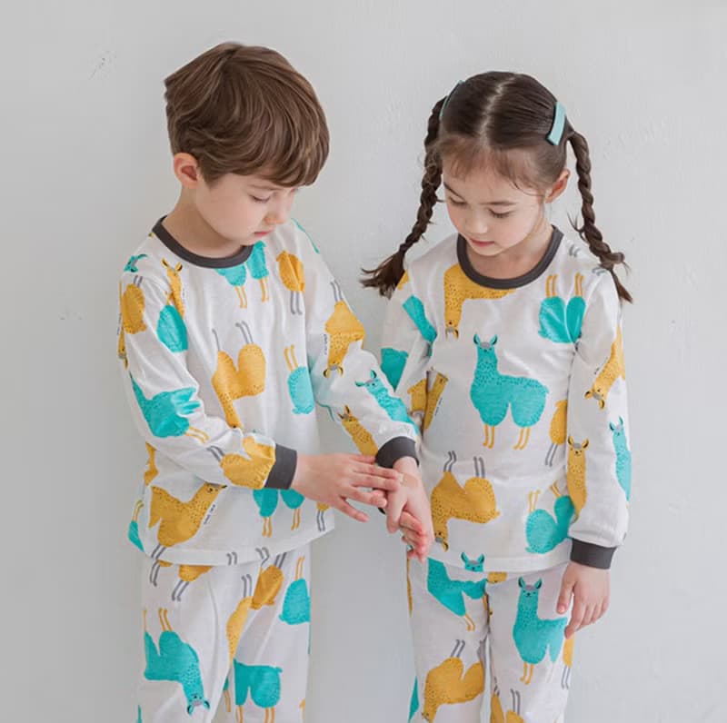 草泥馬日常-輕透空氣衣長袖韓國童裝-K15309