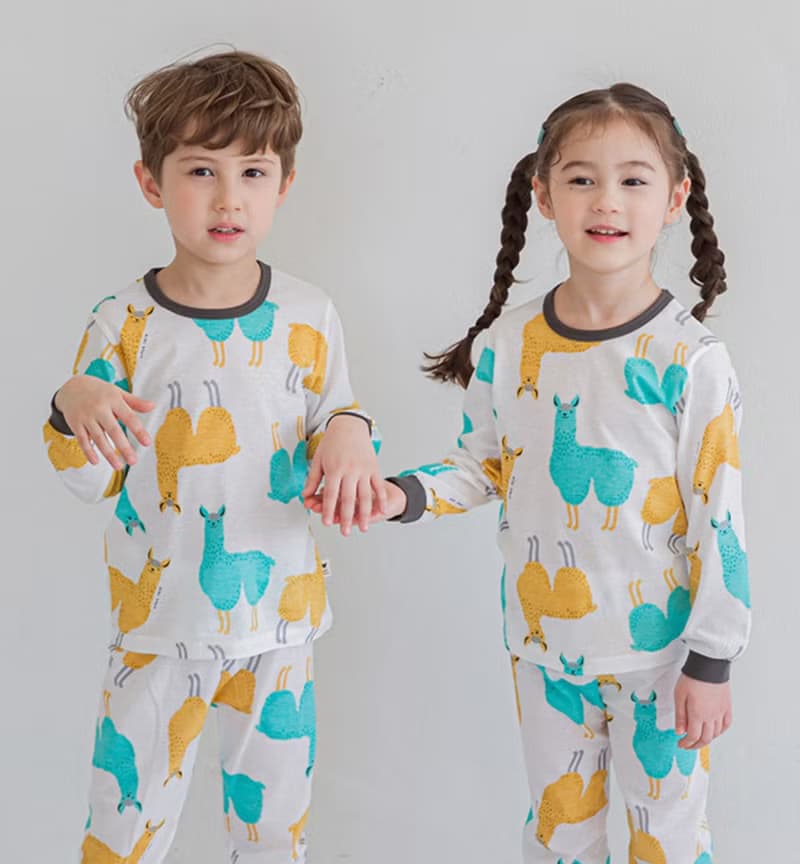 草泥馬日常-輕透空氣衣長袖韓國童裝-K15309