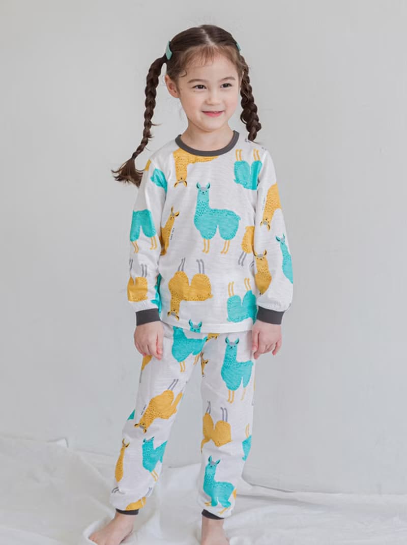 草泥馬日常-輕透空氣衣長袖韓國童裝-K15309