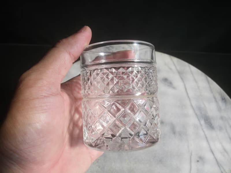 【老時光 OLD-TIME】早期台灣製玻璃杯組(一組兩杯)