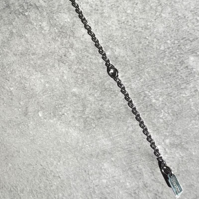 Crystal Crack Necklace Perfume Bottle Design Motif Swarovski Gemstone Simple