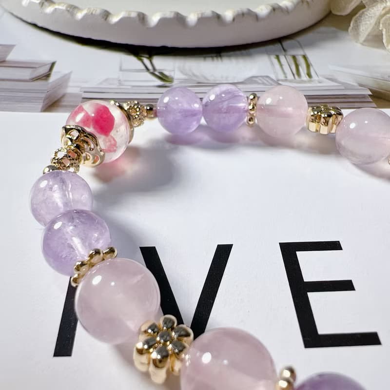 櫻花雨 | 薰衣草紫晶 | 粉水晶 | 改善人際關係