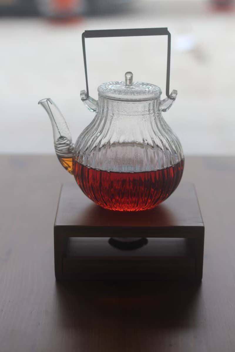 【有好食茶】日式蠟燭竹製雙層溫茶器 茶座  附贈兩個蠟燭