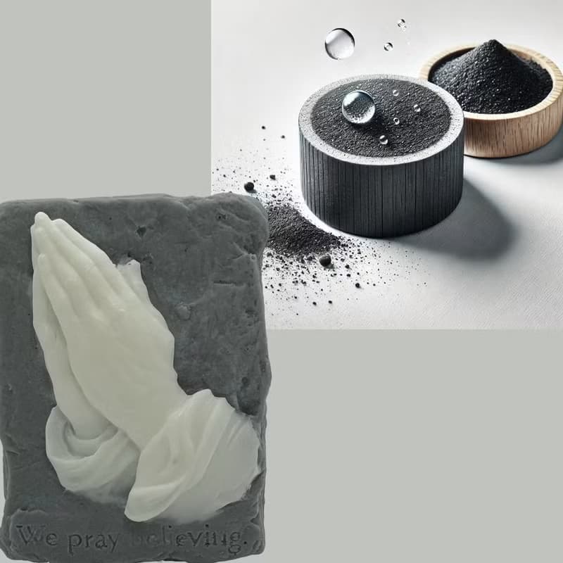 草本香氛手工皂 (祈禱之手) 天然草本 精油香氛 藝術設計 精油皂