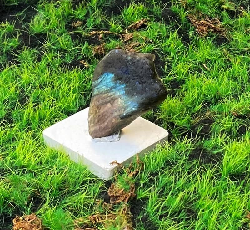能量水晶-天然幾何雙面彩光拉長石 療癒 旺姻緣財運水晶 快速出貨