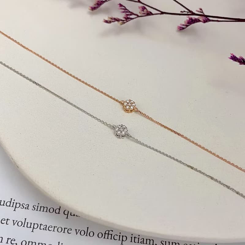 14K | 秋分的光_手鍊