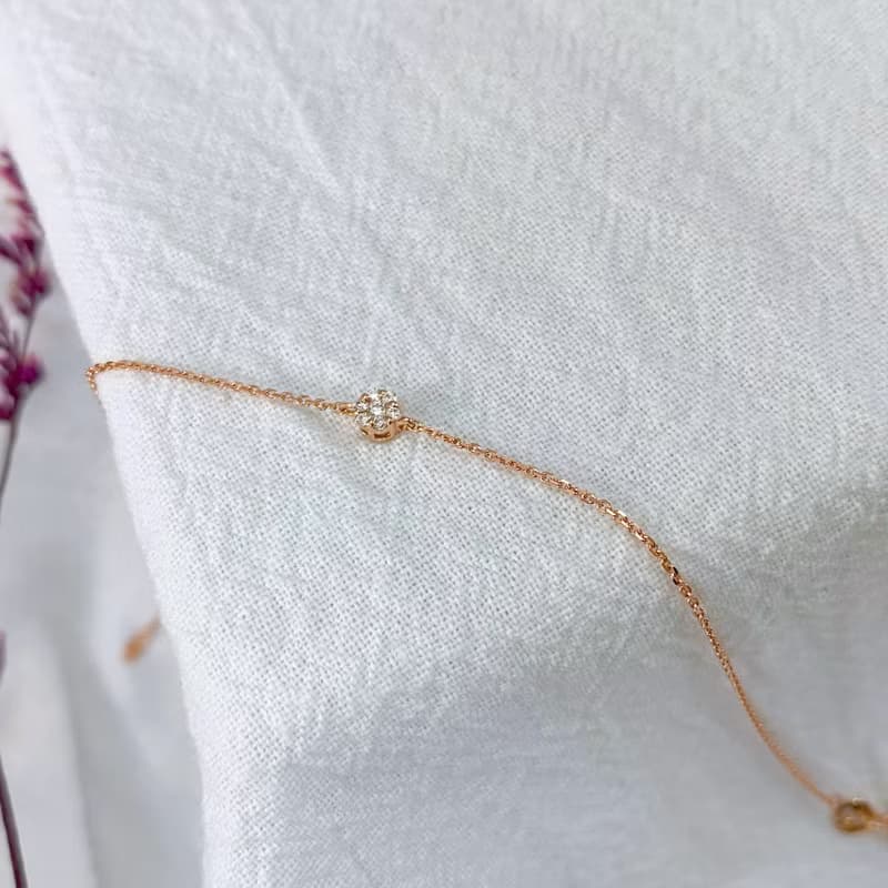 14K | 秋分的光_手鍊