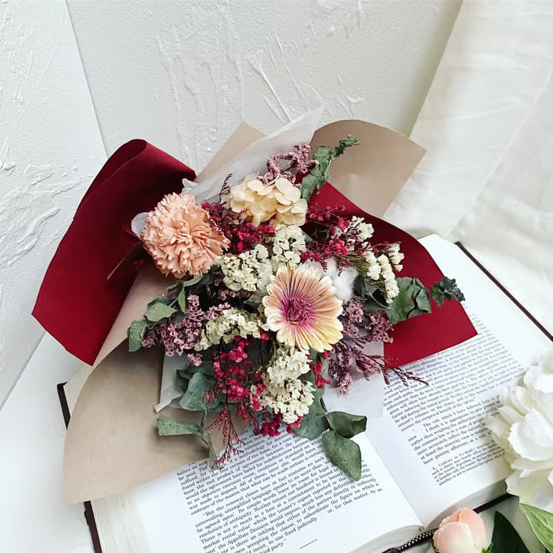 【畢業花束】我要選擇我喜歡的|畢業花束乾燥花|畢業花|向日葵