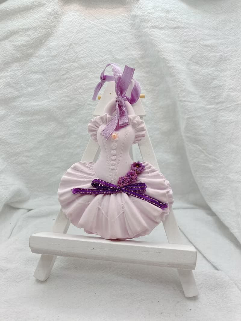 手作 擴香石掛飾 喜樂的裙擺-簡約款