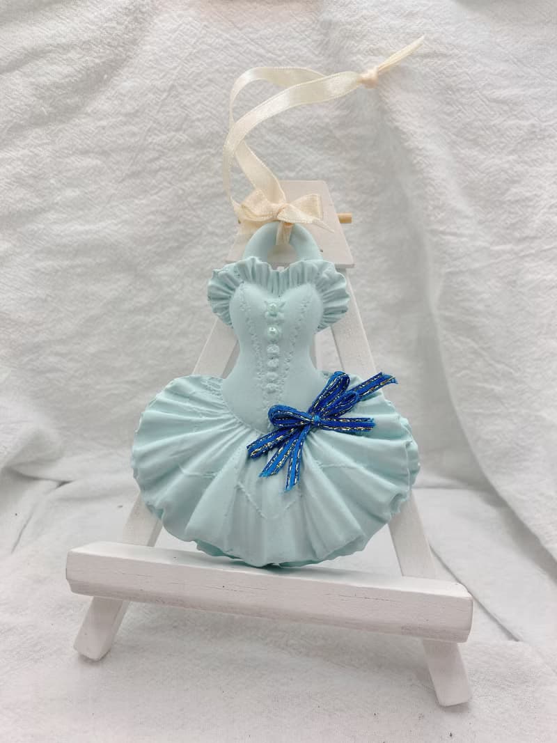 手作 擴香石掛飾 喜樂的裙擺-簡約款