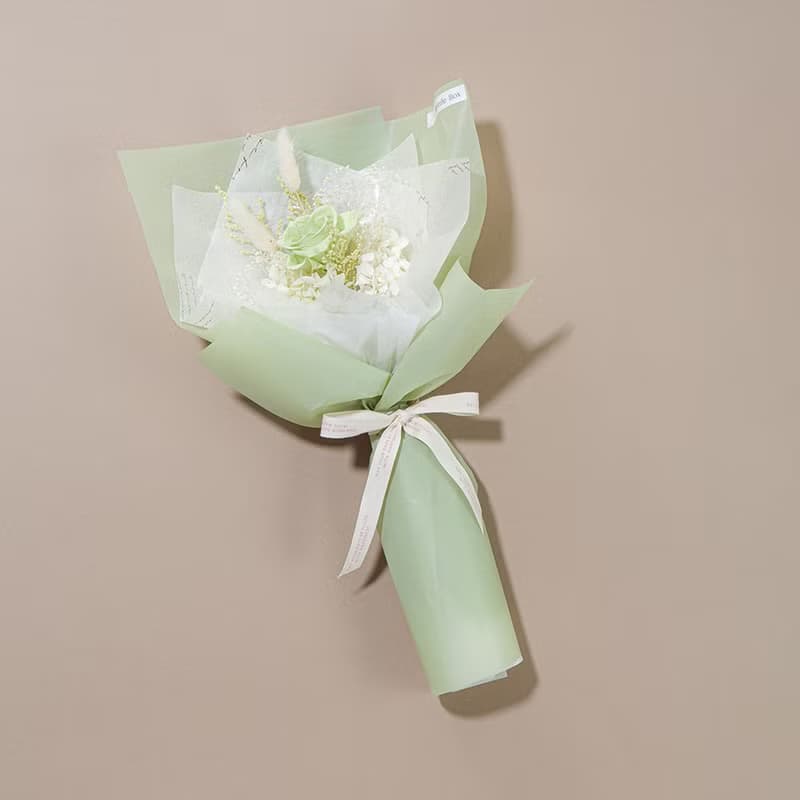 只有唯一單朵永生玫瑰 情人節花束 求婚花束 畢業花束 告白花束