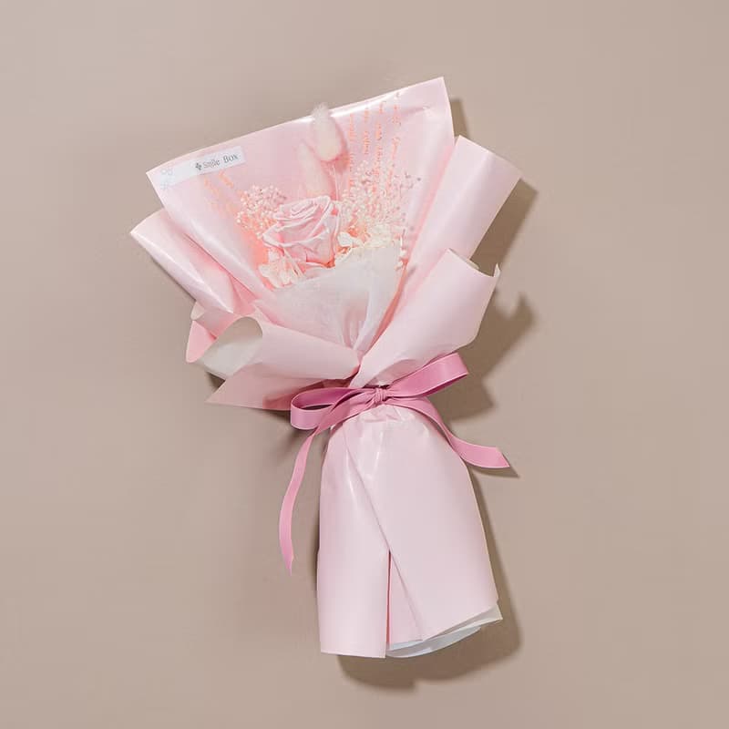 只有唯一單朵永生玫瑰 情人節花束 求婚花束 畢業花束 告白花束