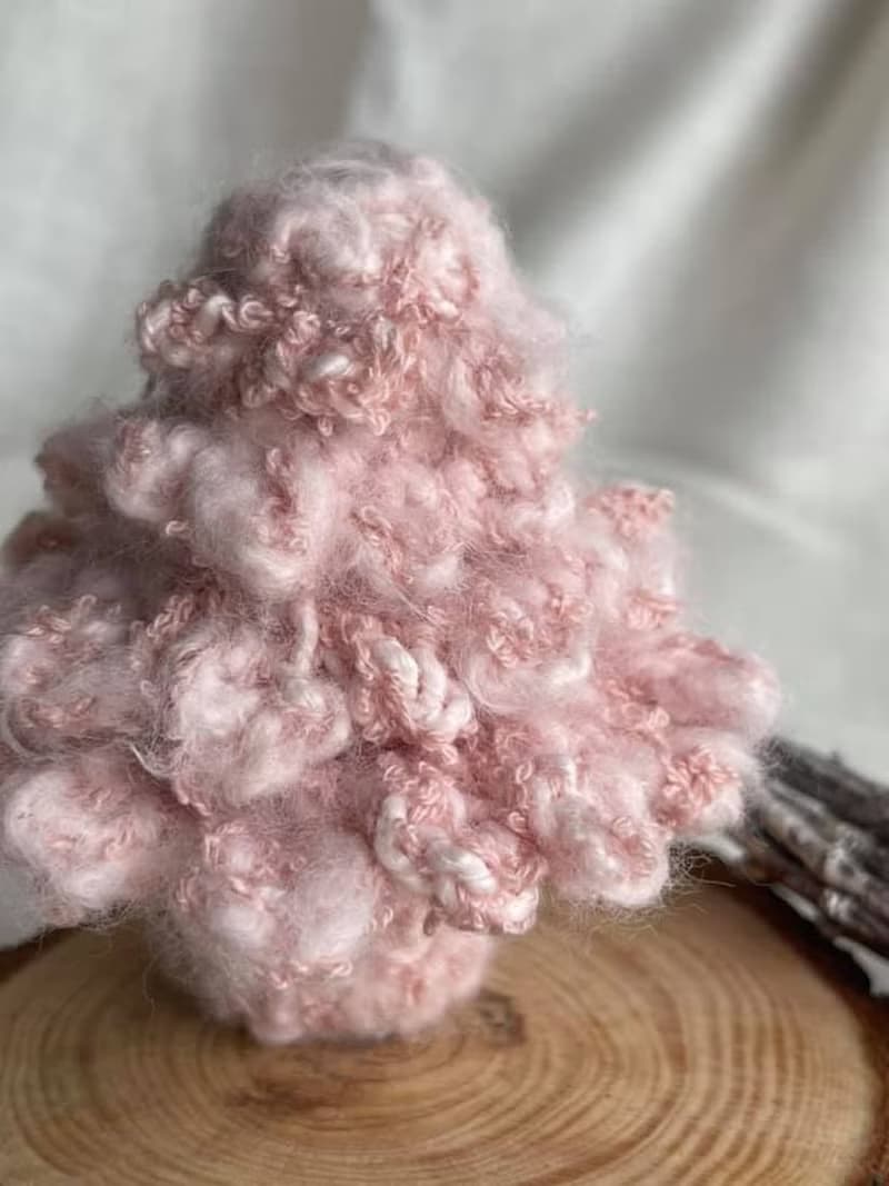 Knitting 聖誕禮物 聖誕樹 - 初雪之粉色耶誕