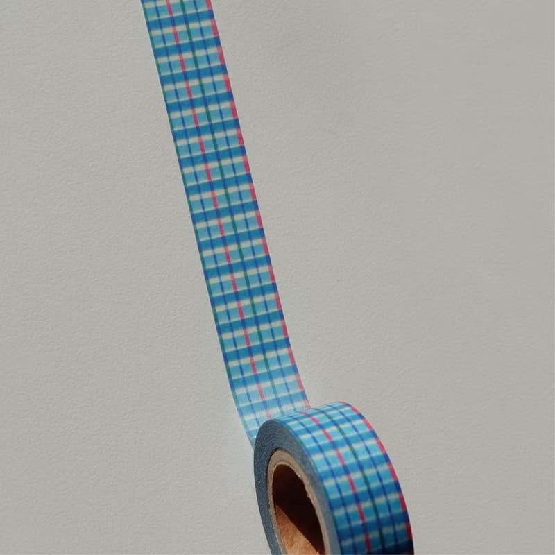Summer Check Shirt Masking Tape