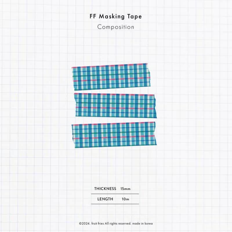 Summer Check Shirt Masking Tape