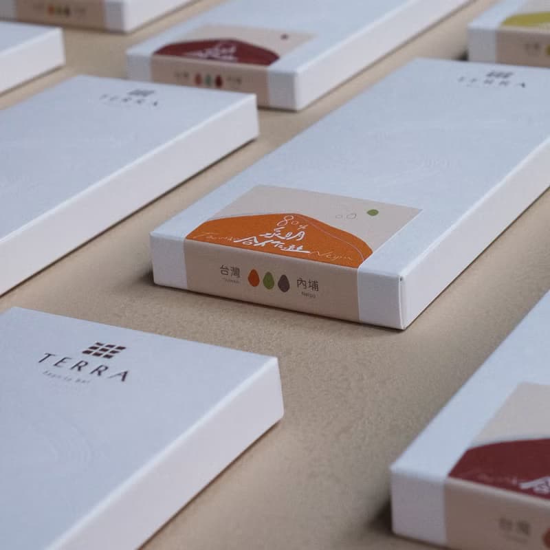 TERRA 臺灣產區黑巧克力 (3入組)
