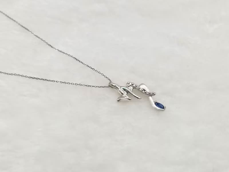 處女座項鍊 / 925純銀項鍊 / 純手工製作