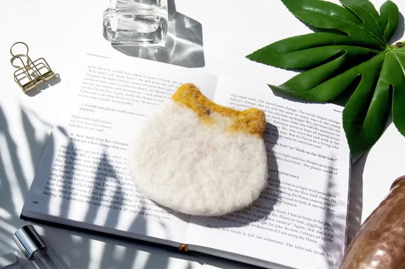 情人節禮物 聖誕交換禮物 森林系羊毛氈杯墊 動物杯墊-貓咪吸水墊