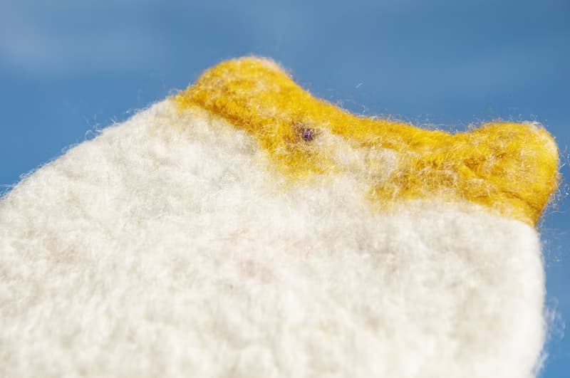 情人節禮物 聖誕交換禮物 森林系羊毛氈杯墊 動物杯墊-貓咪吸水墊