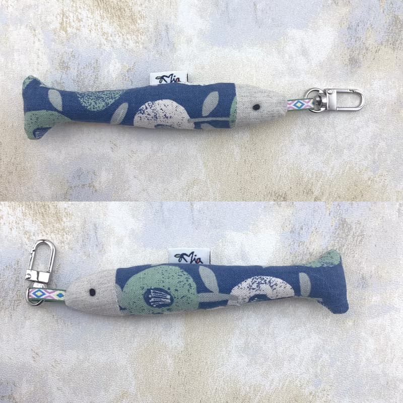 魚魚吊飾/鑰匙圈/書包識別/行李箱識別