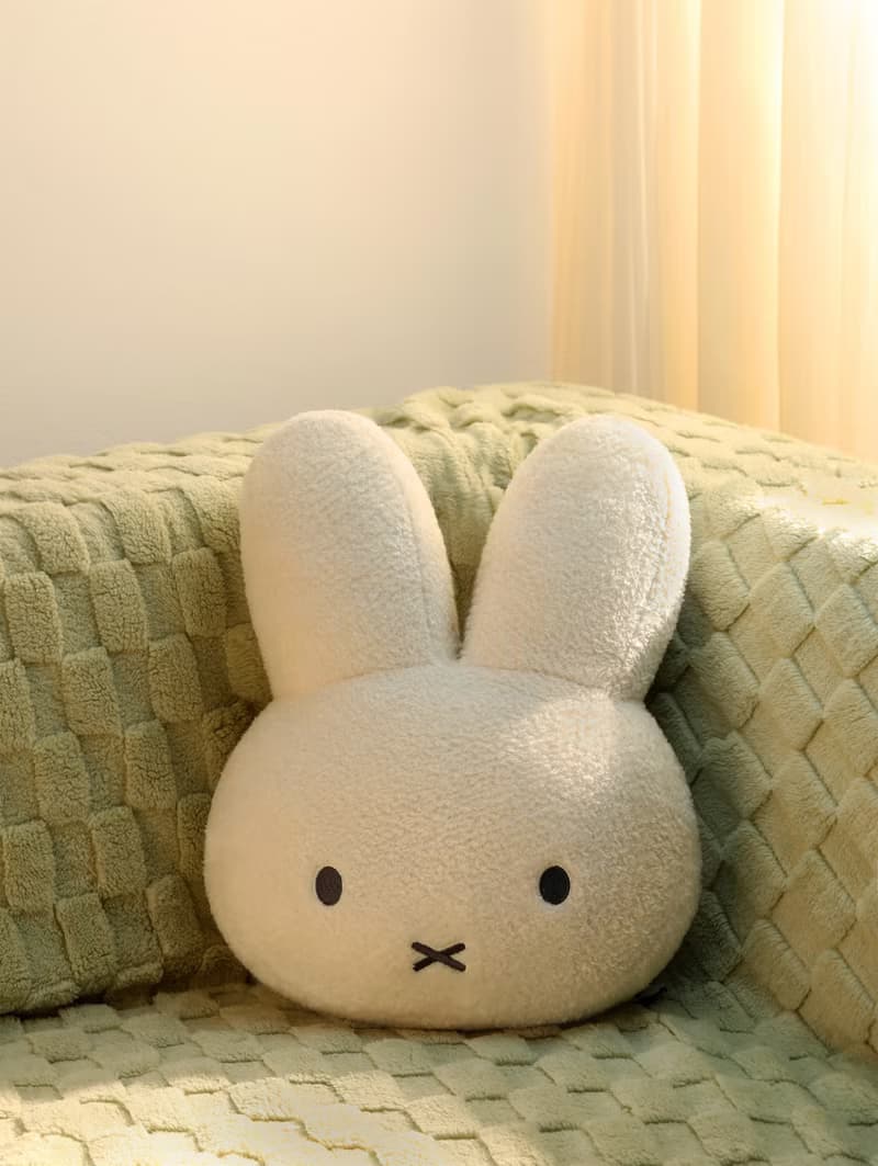 VIPO X Miffy 米菲大頭抱枕 40cm (白色)