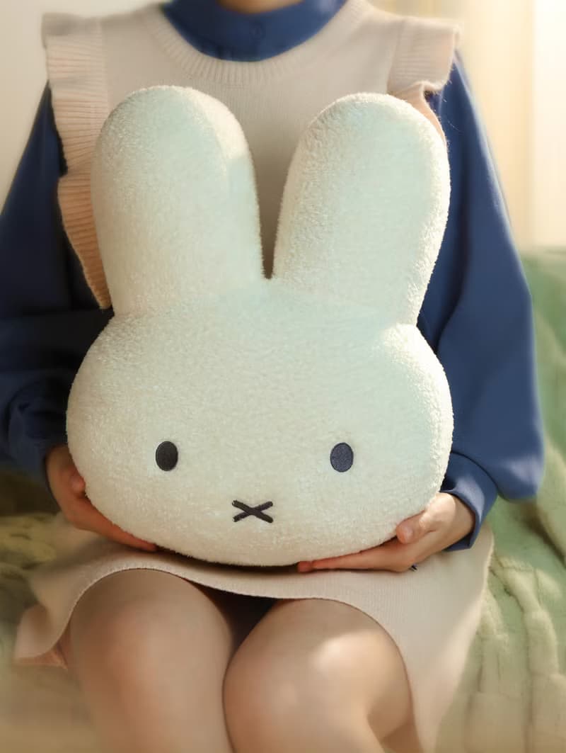 VIPO X Miffy 米菲大頭抱枕 40cm (白色)