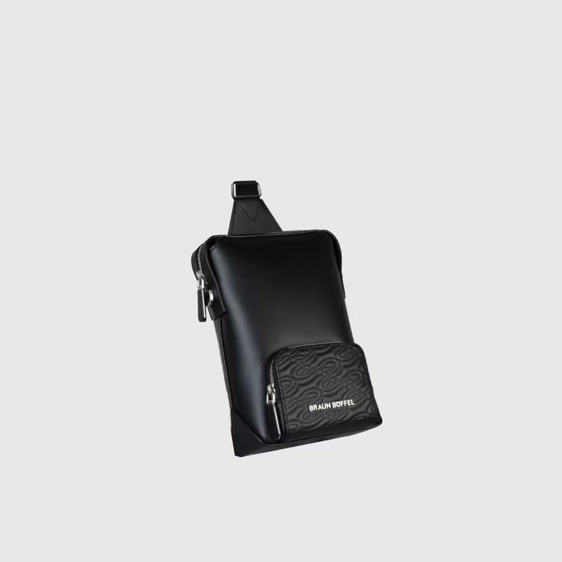 【免費升級送禮包裝】諾瓦 胸包-黑/BF550-22-BK