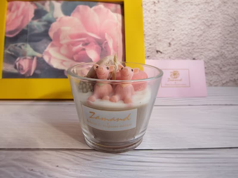 【訂製】沐浴愛河精油杯燭