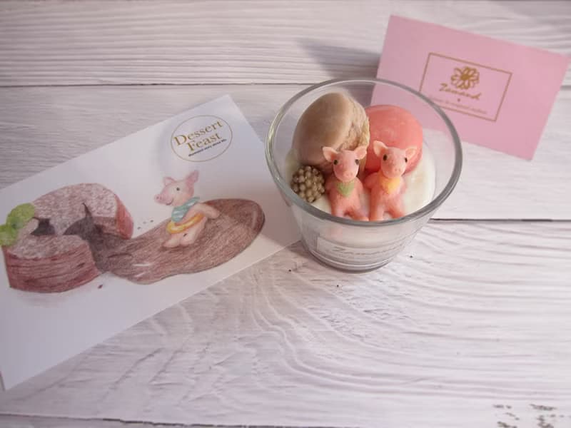 【訂製】沐浴愛河精油杯燭