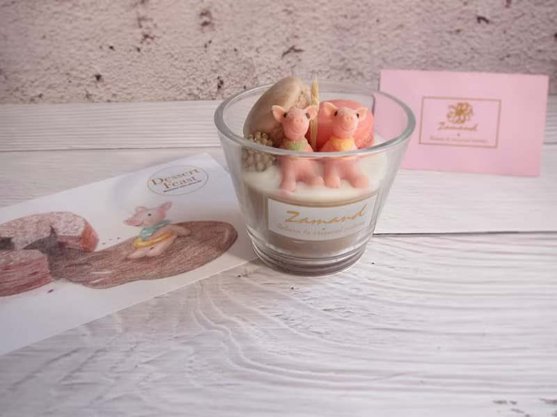 【訂製】沐浴愛河精油杯燭