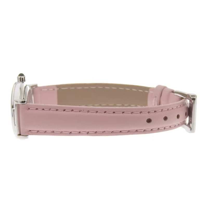 【日本直送】フェンディ FENDI 腕時計 320L SS × 型押しレザー クオーツ アナログ表示 ホワイトシェル文字盤 レディース【中古】