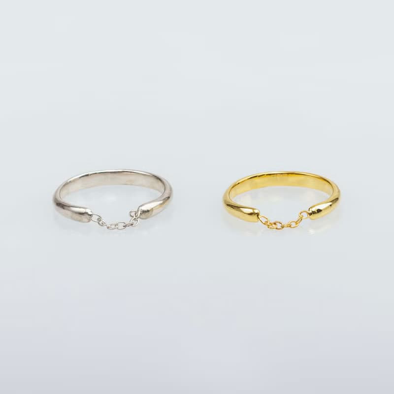 Character 角色鍊戒 925銀 兩色