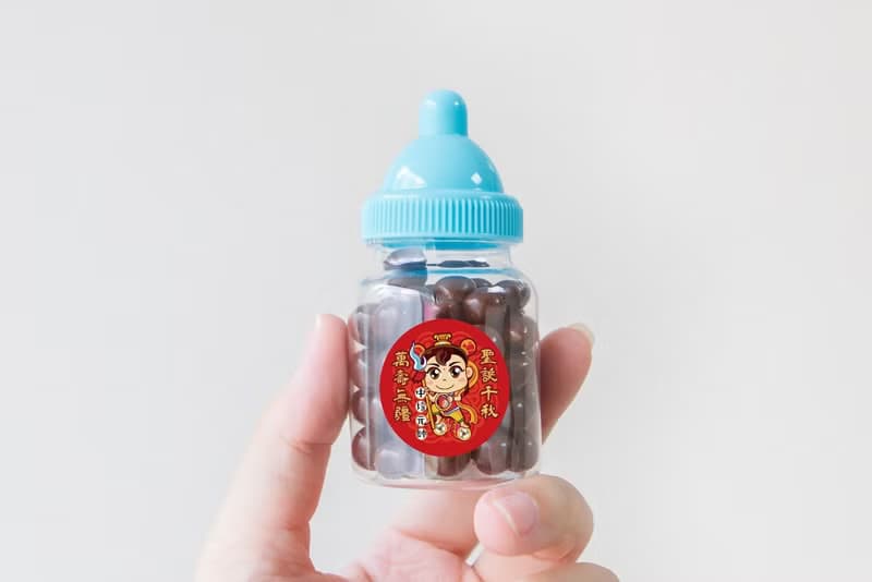三太子 小奶瓶糖果  米果巧克力  Q版神明祝壽 聖誕千秋