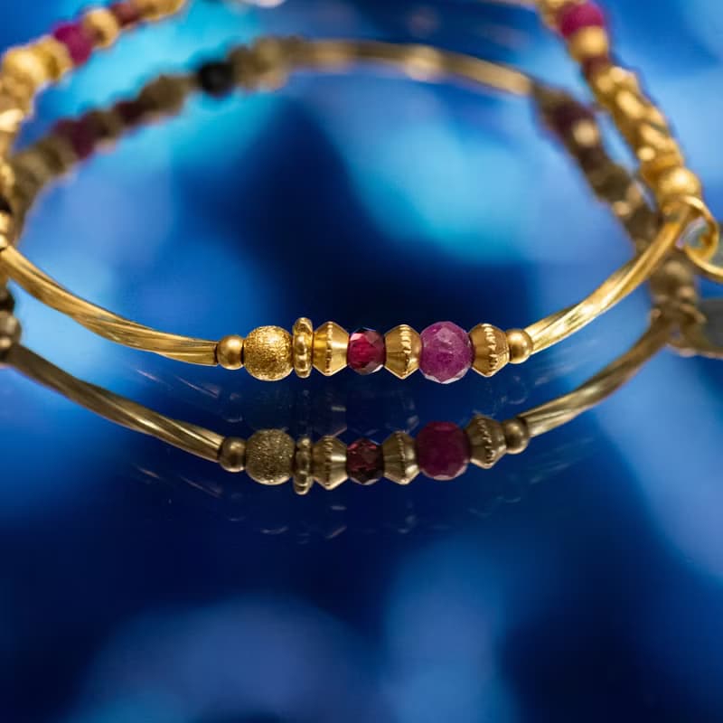 【巨蟹座】寄居天空的飛行家 l 巨蟹座紅寶石紅石榴手鍊