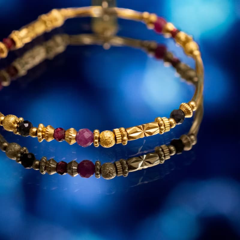 【巨蟹座】寄居天空的飛行家 l 巨蟹座紅寶石紅石榴手鍊